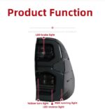 LED Tail Lamp For Toyota HILUX REVO 20 15-2024 RGB Running Light Turn Signal Brake Light Stop Light - Image 4