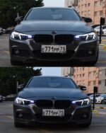 Headlight For BMW 3Series F30 F35 2013-2018 Head Lights Upgrae 2022 Style Replacement DRL angel eye Daytime lights Lighthouse Projector Facelift - Image 4