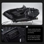 Car Styling Head Lights for Ford Mustang Headlights 20 18-20 22 Mustang LED Headlight Upgrade DRL Hid Bi Xenon Lamp - Image 4