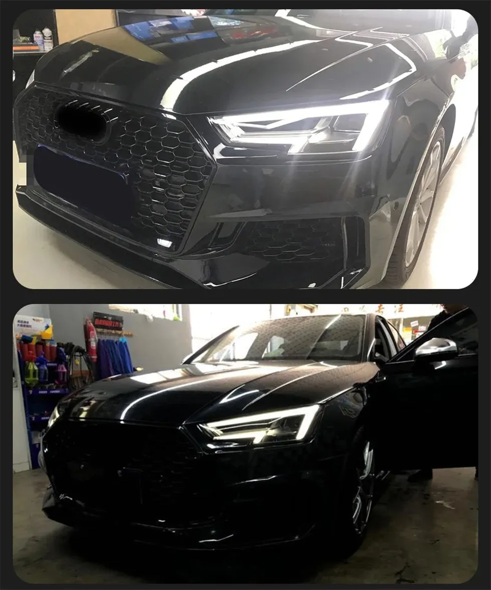 Car Headlights Styling for Audi A4 B9 20 17-20 20 A4L LED Running Light DRL Head Lamp Front Light Assembly