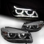 Auto Headlights for BMW X1 E84 Headlights 20 11-20 15 LED Headlight Angel Eye DRL Hid Bi Xenon Automotive Accessories - Image 3