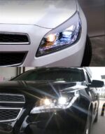 LED Head Light Parts For Malibu 20 12-20 15 Front Headlights Replacement DRL Daytime light Projector Facelift - Image 3