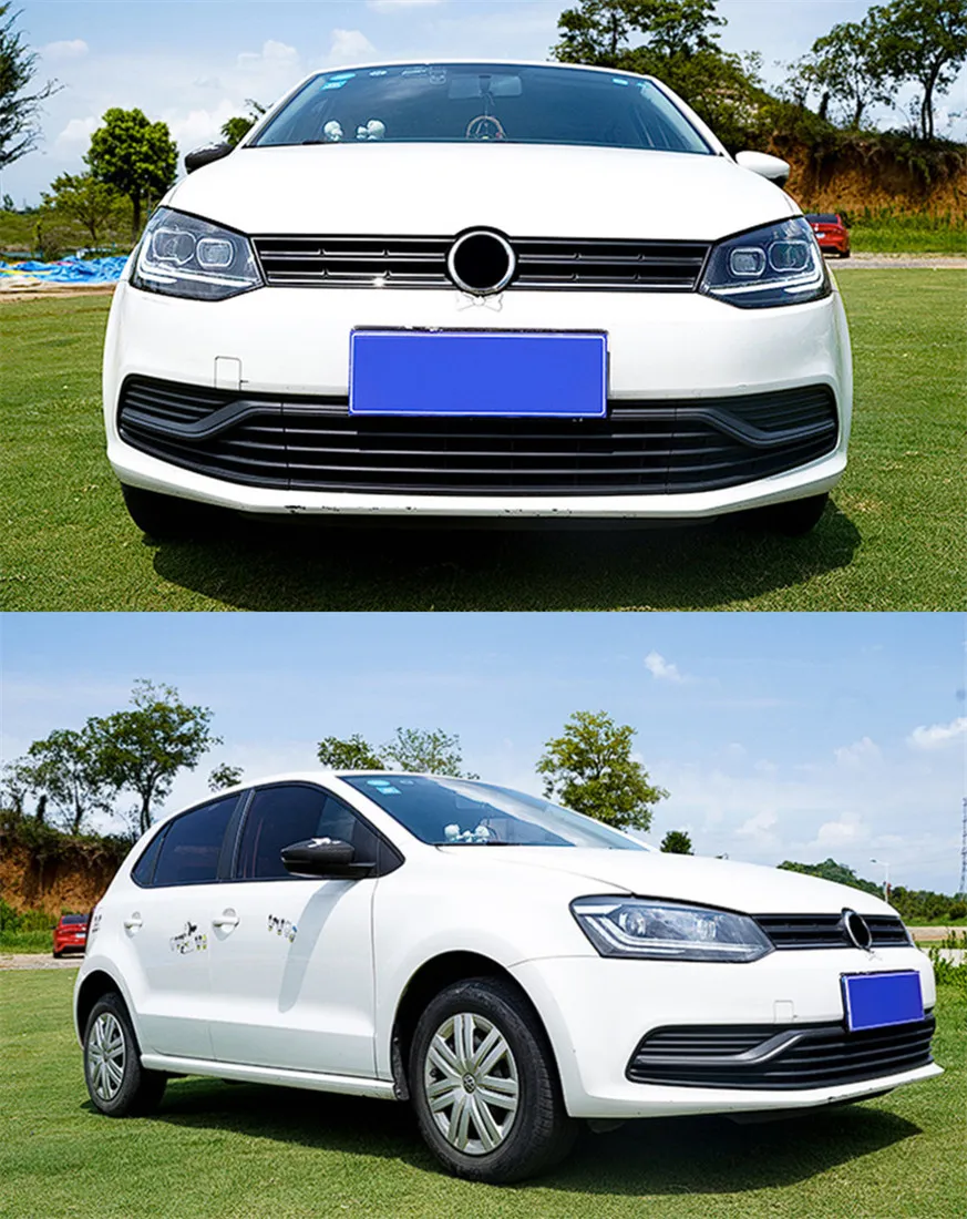 Car Headlights For VW Polo 20 11-20 18 Head Lights 2022 Style Replacement Headlight LED Low Beam Daytime Running Light
