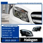 Headlight For Benz GLA X156 Headlights 20 15-20 19 GLA 200 LED Headlight DRL LED Projector Lens GLA300 - Image 6