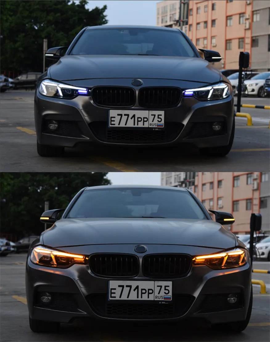 Car Lights for BMW F30 LED Headlight Projector Lens 20 13-20 18 320i 325i DRL Laser Style Automotive Accessories