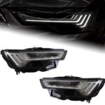 Head Lamp for AUDI A6 20 19-2023 A6 C8 Design Headlights DRL Assembly Upgrade Dynamic Daytime Light Accessory - Image 2