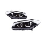 2 PCS Auto Car Head Light Parts For BMW F10 F18 528i 530i 535i M5 20 11-20 17 LED Lamps Headlight Replacement DRL Dual Projector Facelift - Image 3