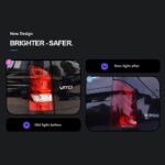 For BENZ VITO W447 2014-20 20 LED Tail Lamp DRL Turn Dynamic Signal Brake Reverse Auto Taillights - Image 2
