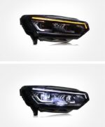 Headlight All LED For VW TAYRON 20 19-20 22 LED Front Headlight Projecto Headlight DRL Hid Head Lamp - Image 4