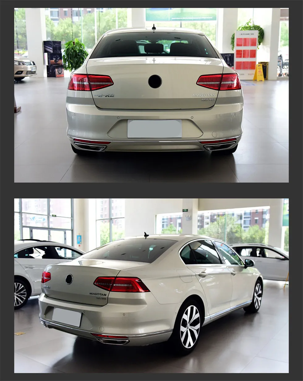 Car Taillights For Passat B8 20 16-20 19 Original Type With Sequential Turn Signal No Animation Brake Reverse Lamp