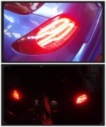 Taillights For Peugeot 206 Tail Lights 2004-2008 206CC LED Tail Lamp 207 LED DRL Brake Signal Reverse Lights - Image 4