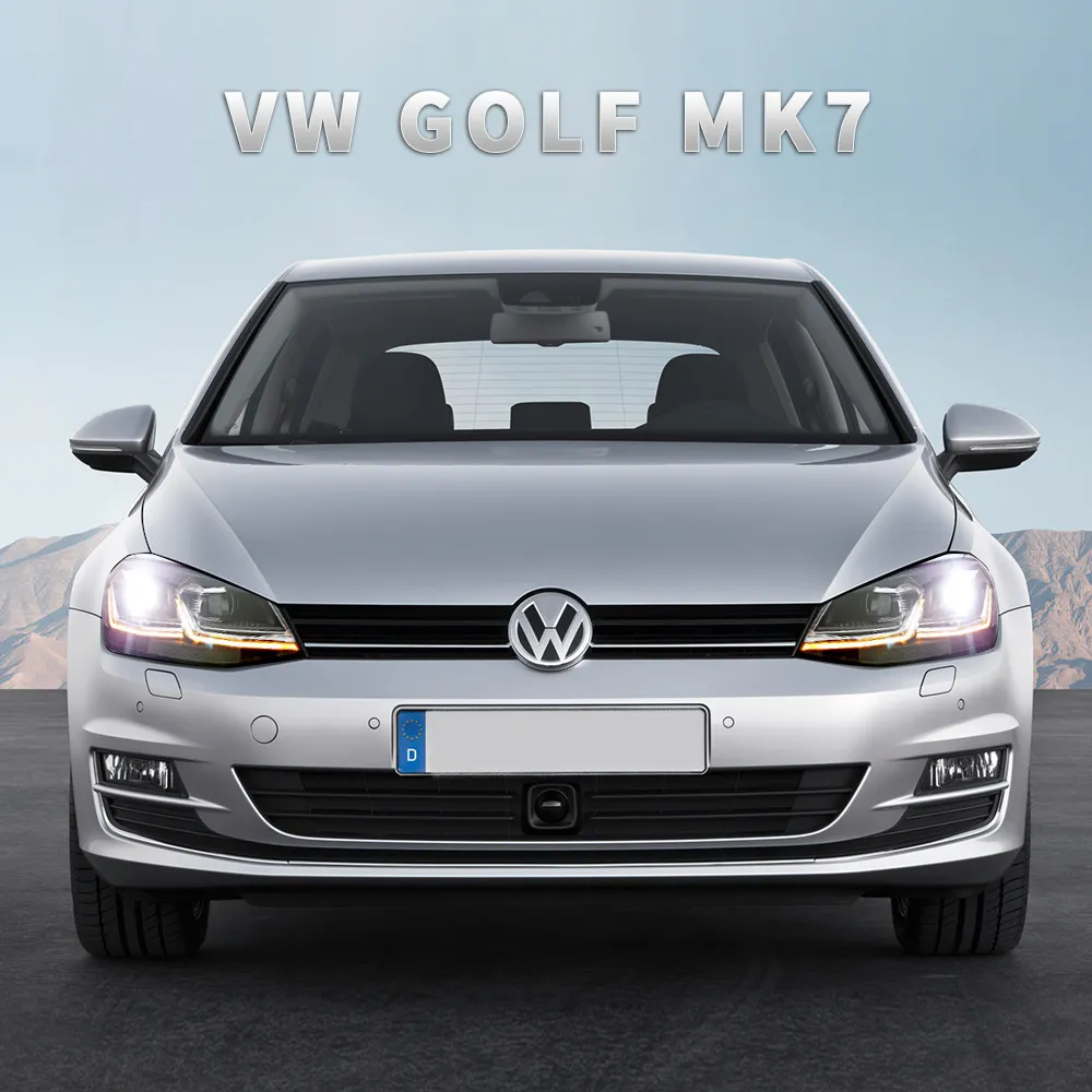 Car Front Headlight For VW Golf 7 20 14-20 17 LED Head Lamp Styling Dynamic Turn Signal Lens Automotive Accessories