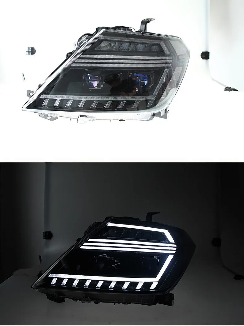 Car Lights for Nissan Patrol 2013-20 18 Y62 Car LED Front Headlight Lamp Assembly Daytime Running Light Replacement