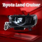 Car Headlight For Land Cruiser 2016-2021 Defender Style LED Lens Laser Headlights Daytime Running Lights - Image 3