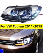 Headlights for VW Touran LED Headlight 2010-20 15 Head Lamp Upgrade DRL Dynamic Signal Lamp Front light Assembly