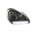 Car Headlight for Porsche cayenne 2003-2007 LED Headlights Upgrade LED Angel Eye Front Lights Assembly - Image 2