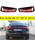 Car Lights for Audi A6 LED Tail Light 20 12-20 16 A6 C7 Tail Lamp C8 Design DRL Dynamic Signal Brake Reverse Auto Accessories