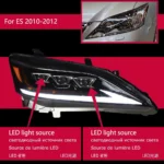 LED Headlight for Lexus ES ES200 2006-2012 ES300 ES250 Headlights Upgrade High Beam Daytime Lights Turn Signal Front Lamp - Image 7