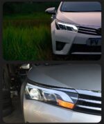 Car Headlights LED Light Bulb For Toyota Corolla 2014-20 16 Headlight LED Running Lights Bi-Xenon Beam Fog Lights - Image 5