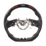 LED Performance Steering Wheel for Nissan GTR 35 GTR36 GTR35 Skyline R35 Carbon Fiber Driving Wheel - Image 2