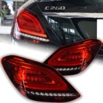 Car Tail Lights For Benz W205 LED Taillihgt 2014-20 19 C180 C200 C260 C300 LED Dynamic Turn Signal Light Tail Lamp Assembly - Image 3