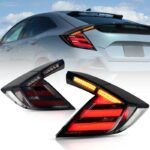 Taillights For Honda CIVIC G10 Hatchback Mugen 20 16-20 21 Tail Light Assembly LED Signal Reversing Parking Lights - Image 3