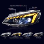 LED Headlights Assembly for VW Golf 7 20 14-20 17 Sequential Turn Signal Lights High Low Beam Running Lights Driving Headlamp - Image 5