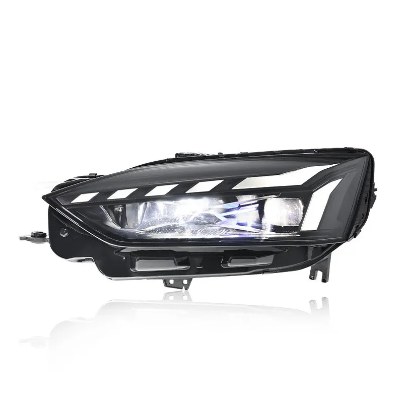 Headlight Assembly For AUDI A5 20 21-2024 LED Daytime Running Light Flowing Light Steering Signal Light