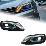 Car Model Head Lamp for VW Jetta 2011-20 18 Jetta Gli LED Headlight Europe Version Daytime Signal Front Light Assembly - Image 3