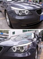 BMW E60 Head Lamp 20 03-20 10 Car Accessory Fog Light Day Running Light DRL H7 LED Bi Xenon Bulb 520i 523i 530i Headlights - Image 4