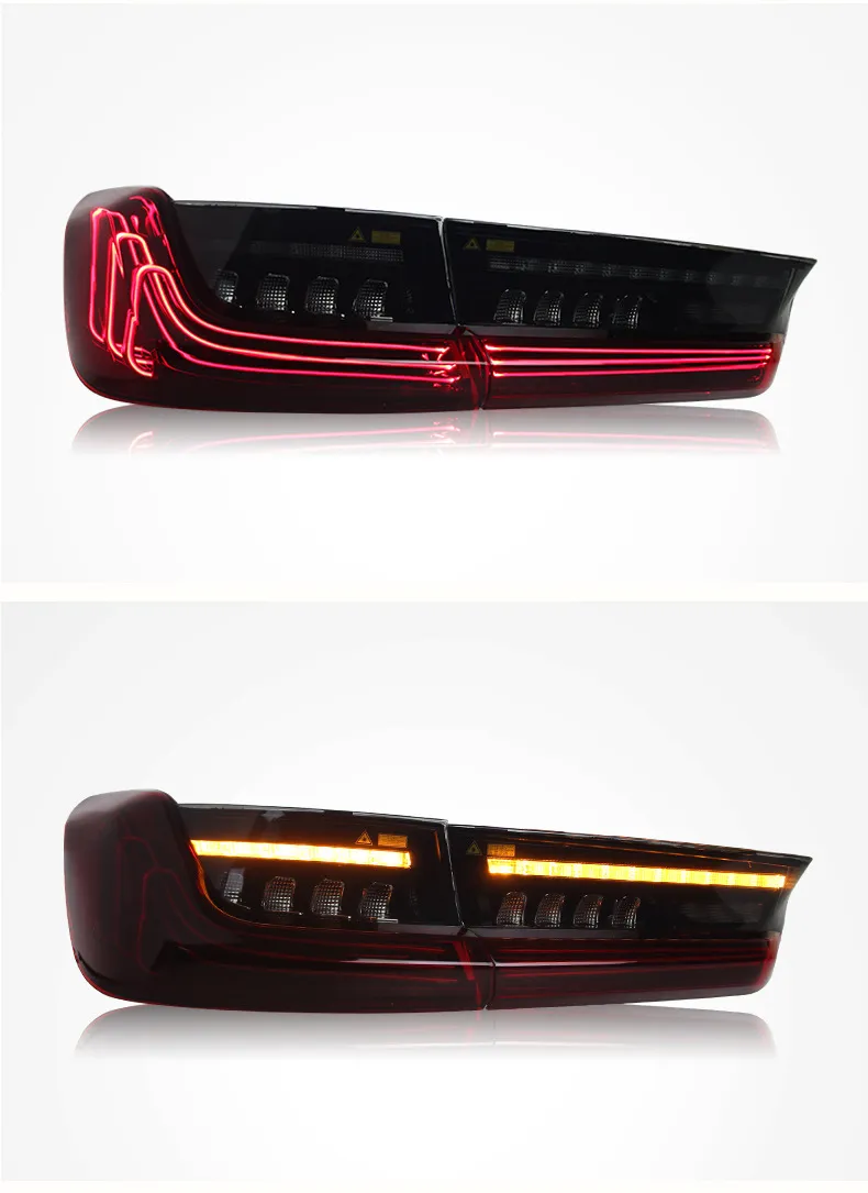 Car LED Rear Taillight For BMW 3 Series G20 20 19-2023 Tail Light Assembly G28 Modified CSL Laser LED Driving Lights Brake Lights
