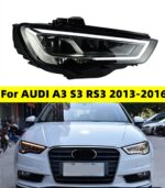 Car HeadLights For Audi A3 8V Sedan Sportback 2013-20 16 S3 LED Auto Headlight Assembly Upgrade Bicofal Lens Front Lamp