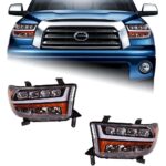 Car Headlight for Toyota Tundra 2007-2013 Front Projector Lens Head Lamp LED DRL Dynamic Light Auto Accessory - Image 3