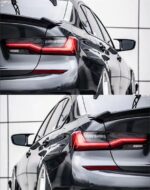 2pcs Car Tail Lights Parts For 3 Series G20 G28 20 19-2022 M8 Type Taillights Rear Lamp Inner LED Turn Signal Reversing Fog Lights - Image 5