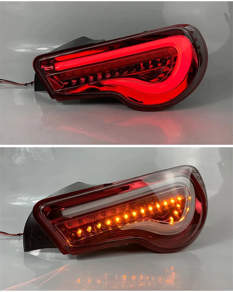 Car Lights For Toyota 86 86GT BRZ 2012-20 19 LED Auto Taillight Assembly Upgrade All New Design Dynamic Signal Lamp Accessories