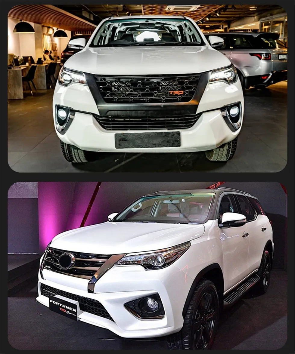 Car Styling Front Lights For Toyota Fortuner Headlights 20 16-20 20 Headlights LED DRL Signal Light Head Lamps Assembly