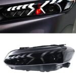 Car For Honda 11th Generation 20 22-2023 Civic Headlight Assembly LED Lens Daytime Running Light Flow Light Turn Signal Lamp