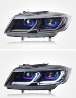 Car Headlights For BMW 3 E90/E91 2005-2012 Spoon Styling LED Daytime Lights Dual Projector DRL Car Accesorios Modified - Image 3