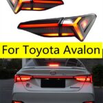 Taillight For Toyota Avalon Tail Lights With Sequential Turn Signal Start Animation Brake Parking Lighthouse Facelift