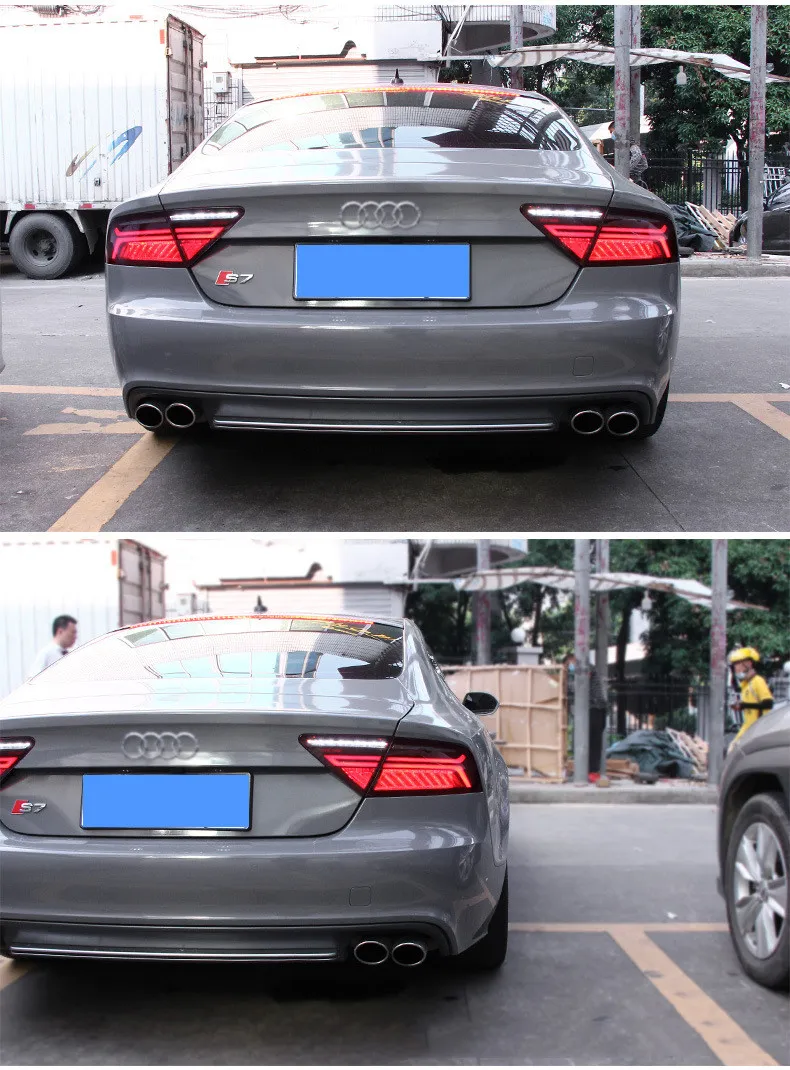 Car Lights for AUDI A7 LED Auto Taillight Assembly Upgrade Dynamic Signal Lamp LED Stop Taillights Accessories