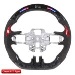 Carbon Fiber Customized Racing Wheels for Ford Mustang 2019-in Steering Wheel Auto Accessories - Image 2