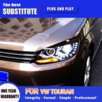 Headlights for VW Touran LED Headlight 2010-20 15 Head Lamp Upgrade DRL Dynamic Signal Lamp Front light Assembly - Image 4