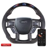 Car Upgrade Racing Wheel Fit for Ford F150 Carbon Fiber Driving Wheel Steering Wheel - Image 4