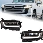 Headlight for Toyota Land Cruiser LC300 20 22-2023 LC300 LED Upgraded Front Lamp DRL Dynamic Turn Signal Head Lamp Assembly - Image 3