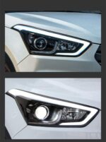 Car Styling Headlight For Hyundai ix25 2014-20 17 LED Signal Front Headlights Replacement DRL Daytime Light - Image 4