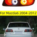 Car Tail Lights assembly for Mazda 6 2004-2012 Mazda6 LED Taillights Rear Fog Brake Turn Signal Rear Lamp