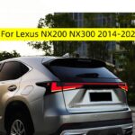 Car LED Rear Lights for Lexus NX200t 20 14-2021 NX300h NX200 NX300 Dynamic Turn Signal Rear Fog Brake Taillights