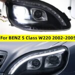 Headlight For BENZ S Class W220 2002-2005 LED Car Lamps Daytime Running Lights Dynamic Turn Signals