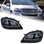 For Benz W164 Headlights 2009-2012 ML350 ML400 ML500 Headlights Fog Lights Daytime Light DRL LED Turning Signal - Image 3