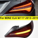 Car Rear Taillights For BENZ CLA 2013-20 19 W117 Taillight Assembly Upgrade High-end LED Light Guide Butterfly Tail Lights